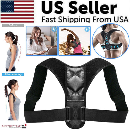 Corrector de Postura Unisex Ajustable