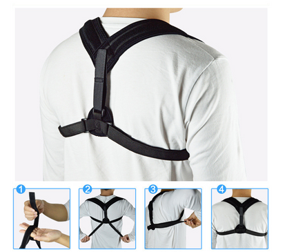 Corrector de Postura Transpirable Ajustable
