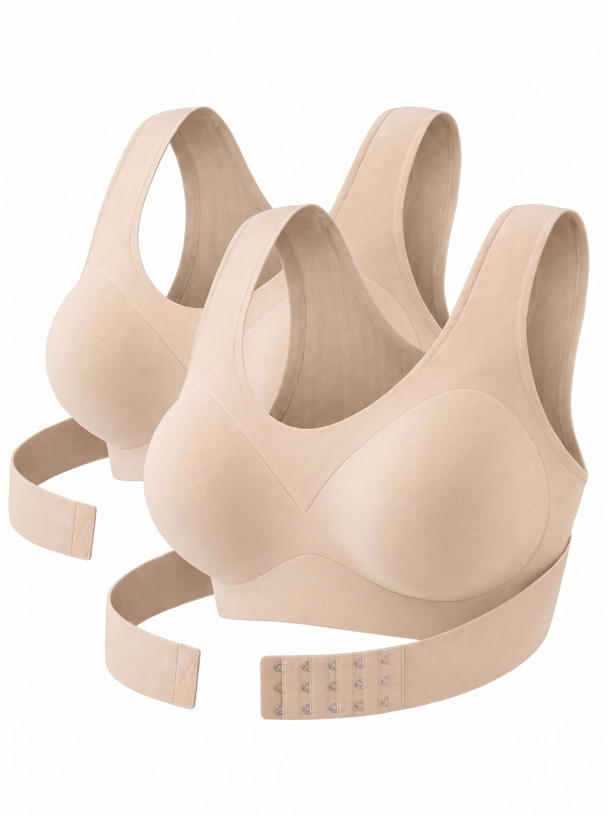 Pack de 2 Sujetadores Correctores de Postura Beige